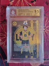 Carte Promo One Piece Monkey D Luffy xBorussia Dortmund Beckett BGS 9.5