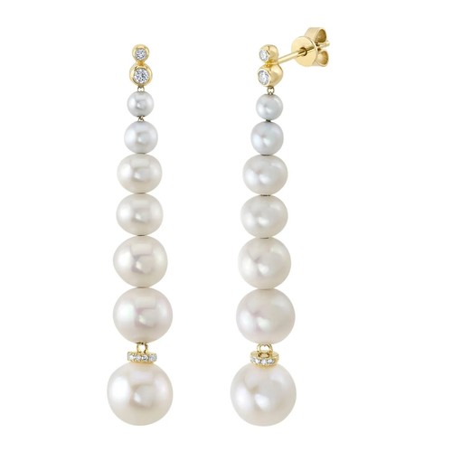 14k solide jaune perle - solide, or