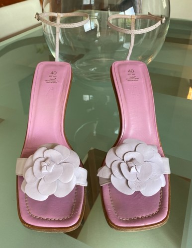Sandales talon zara parme - sandales,