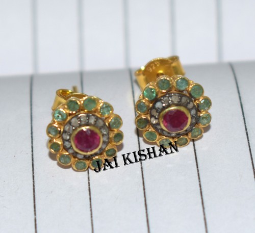 Boucles oreilles fleurs - fleurs, en
