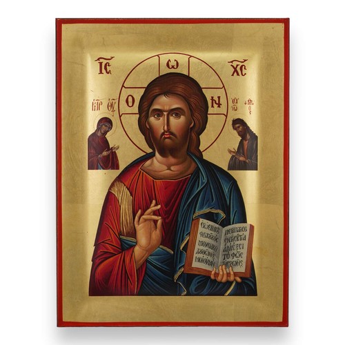 Icône christ maître - du,