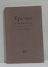 Epicure et les épicuriens, J