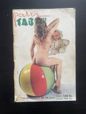 Magazine paris tabou pin - magazine,