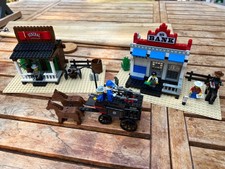 Set LEGO Ref 6765 - Gold City Junction - Western de 1996 - 100% Complet
