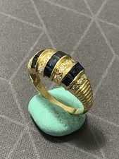 Bague bandeau jonc or 750‰