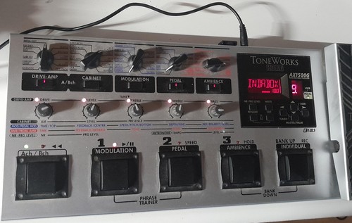 Korg ax1500g toneworks guitar - toneworks,