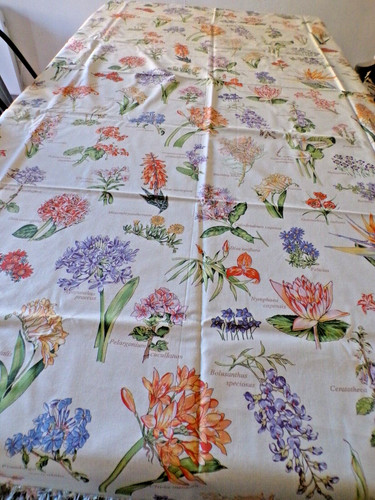 Vintage nappe coton chintz - en,
