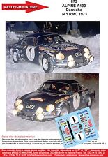 DECALS 1/24 REF 0873 ALPINE