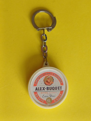 Porte clé vintage camembert