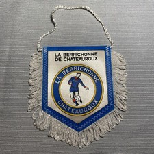 Fanion La Berrichonne Châteauroux Football Pennant Wimpel Vintage Collection
