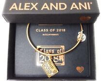 Alex And Ani Classe De 2018 Bracelet Rafaelian Or Neuf Étiquette Boîte Carte