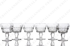 Six verres à eau n°2 Marignane par Baccarat. Six water glasses n°2 Marignane