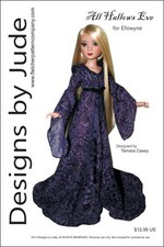 Tout Hallows Veille Peignoir Poupée Vêtements Couture Motif Ellowyne Wilde Pru