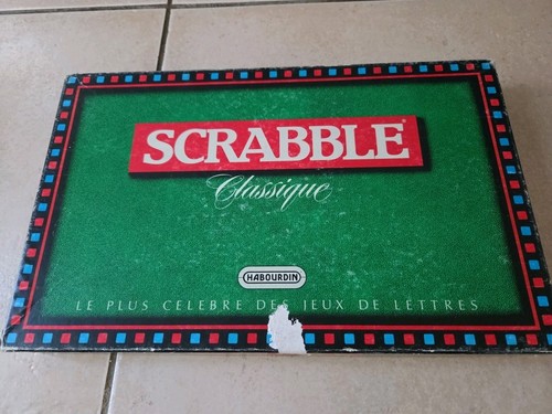 Jeu scrabble classique 1992 - jeu,