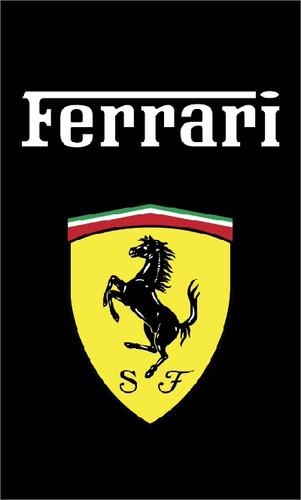 Ferrari racing bannière - ferrari,