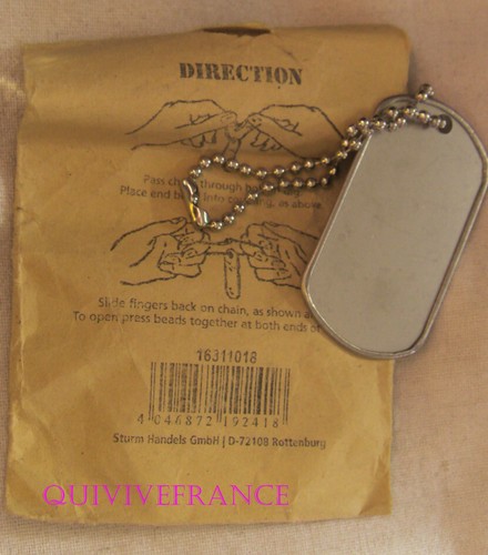 Pid329 plaque identite us - -,