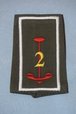 D48 passant épaule militaire uniforme Armée Française Troupes de Marine 2e RIMa