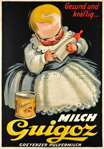 Guigoz milch rbmi poster - milch,