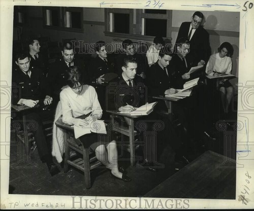 1964 press photo loyola - photo,
