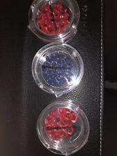 Brads, coeurs et étoiles rouges et bleus Making Memories