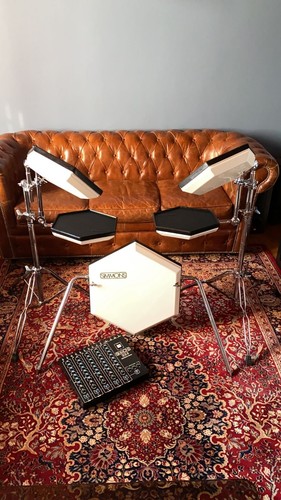 Simmons sds8 white drums - simmons,