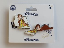 Pin's Set TIC ET TAC Pyjama PARTY Pizza / Disneyland Paris 2025 OE