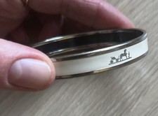 Bracelet hermès émail - hermès,