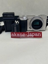 SONY Alpha a6000 Silver Japanese Only