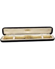 Tiffany & Co. 14K Gold Watch built into a gold bracelet (Covered Face Bracelet )