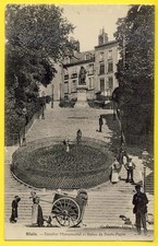 cpa 41 BLOIS (Loir et Cher) Femme Chien CHARETTE à BRAS Boulangerie Coopérative