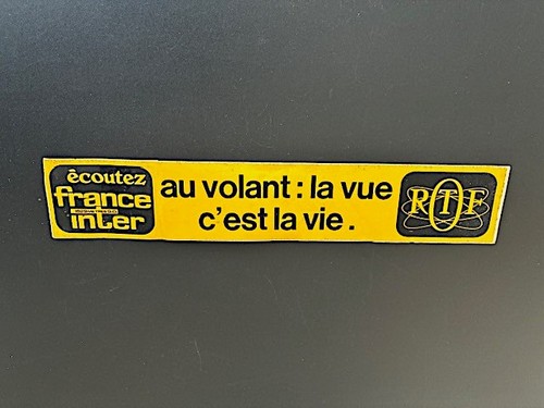 Sticker volant la vue - -, au