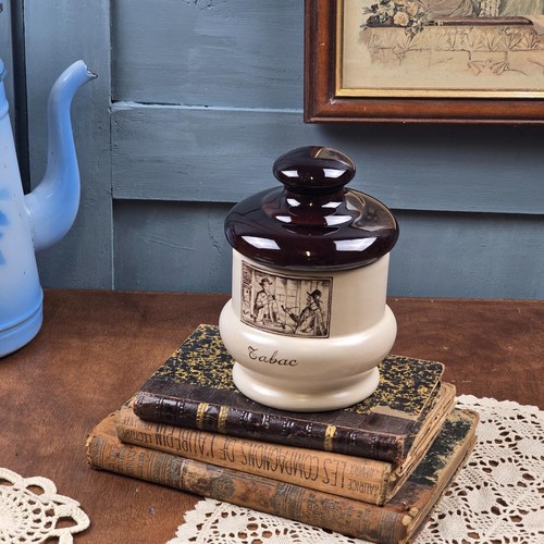 Pot tabac ancien - tabac,