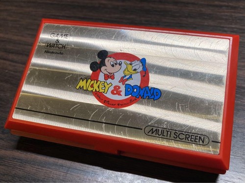 Game watch mickey - mickey, donald