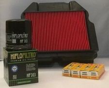 Service Kit pour Honda VFR400 NC30/RVF400 NC35 (Filtre Et & 4 X Allumage Prises)