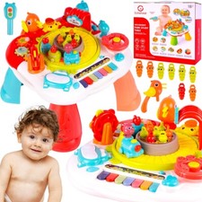 MalPlay Table d'activité d'apprentissage pour bébé éducative jouet Por
