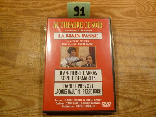 Dvd main passe jean - la, jean-
