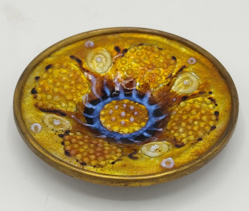 Enamel flowers email - art, deco