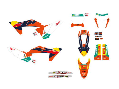 Kit autocollant graphiques ktm - graphiques,