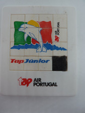 ANCIEN JOUET  TAQUIN PUZZLE PUBLICITAIRE AIR PORTUGAL compagnie aerienne
