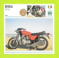 Fiche moto - Benelli - 750 "Sei"