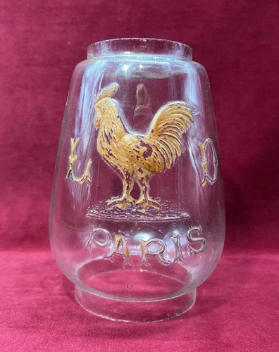 Oil kerosene lamp shade - oil, verre
