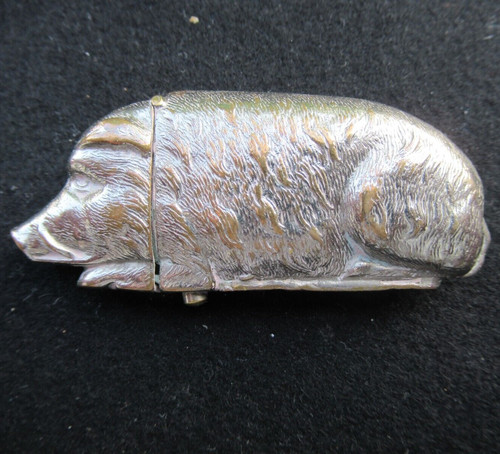 Ancien cochon pyrogene - ancien, de
