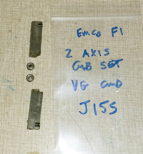 Emco cnc mill axis gib - cnc, z