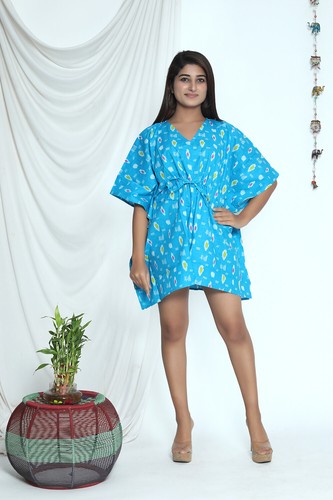 Kaftan coton fait main - kaftan, en