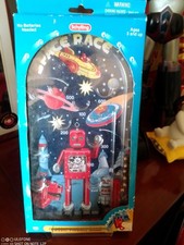 Space Race Pinball Robot Vintage 
