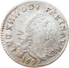 DC0969 Rare 4 Sols 2 Deniers