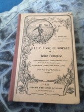 Ancien 2 Eme Livre De Morale