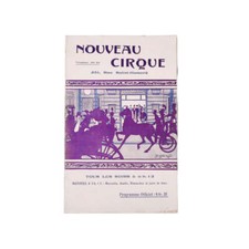 Le Nouveau cirque. Programme