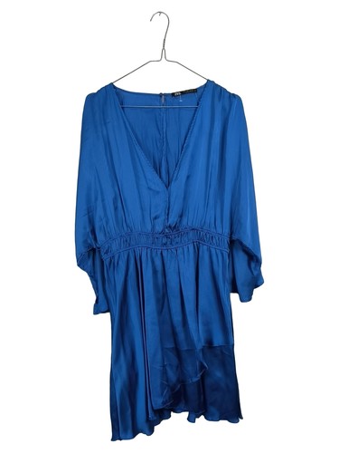 Zara robe soirée femme bleu - robe,