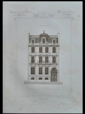 PARIS, HOTEL PARTICULIER 8 RUE DE TURIN - 1864 - 6 GRANDES GRAVURES - BROUTY